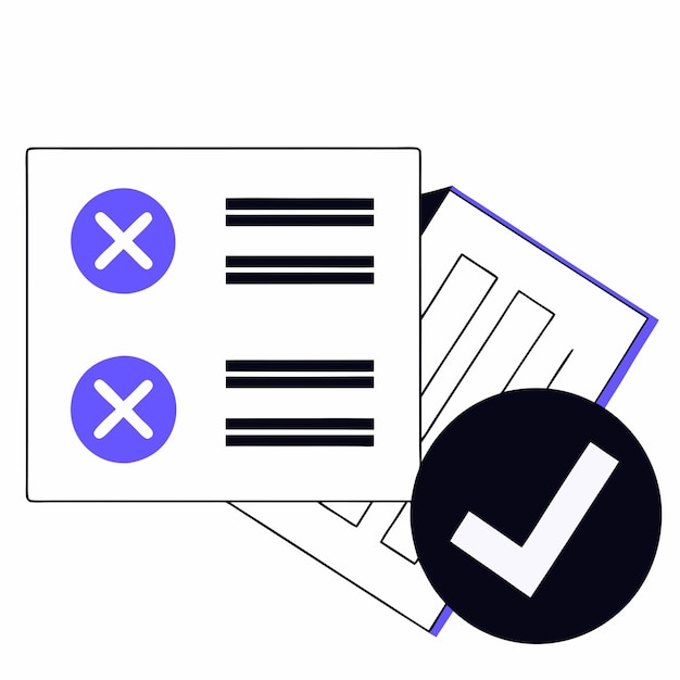 A split screen showing an incorrect credit report on one side and a corrected version on the other, with a checkmark in the middle symbolizing the successful dispute.