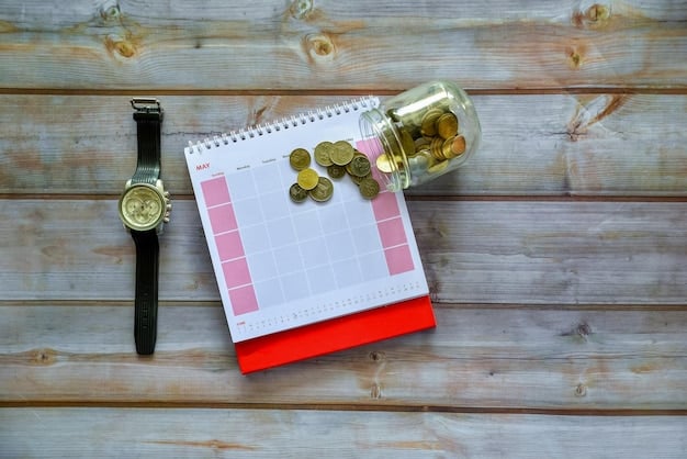 A calendar with bills clearly marked with payment due dates, highlighting the importance of timely payments for maintaining a good credit score.