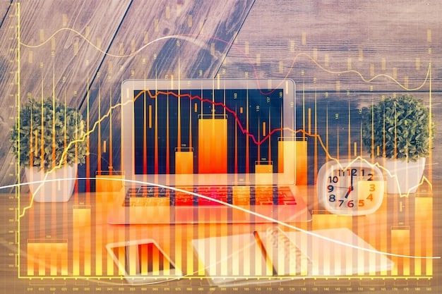 A graph illustrating interest rate trends over time, symbolizing the importance of monitoring market rates for loan negotiation